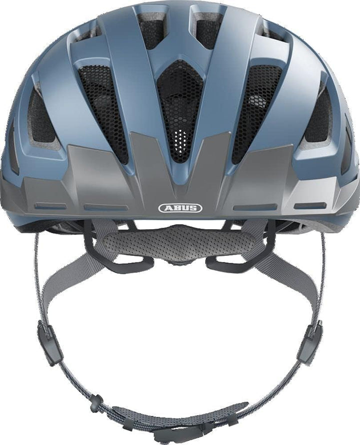 ABUS Stadthelm Urban-I 3.0 - Fahrradhelm mit Rücklicht, Schirm und Magnetverschluss - für Damen und