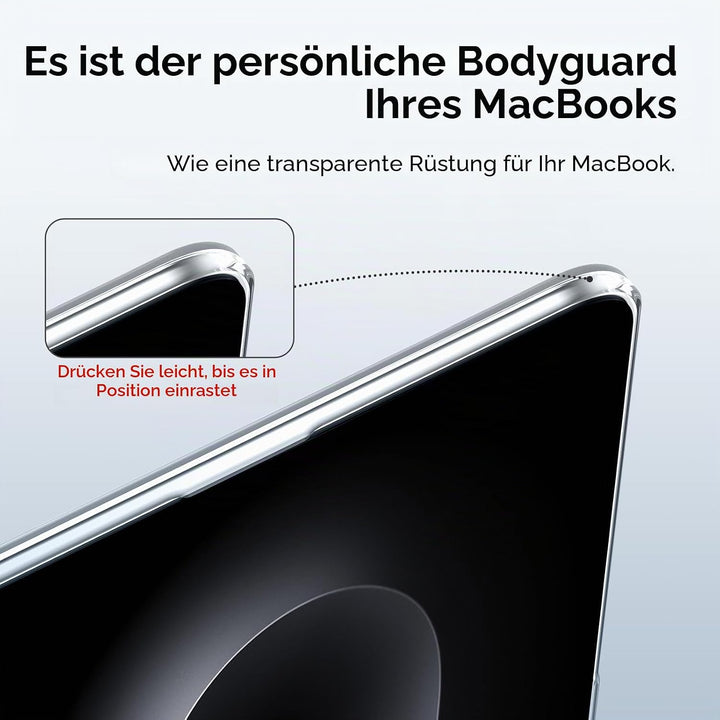 EooCoo Hülle kompatibel für MacBook Pro 14 Zoll (2021-2023 Freisetzung) M1 A2442/ M2 A2779/ M3 A2992