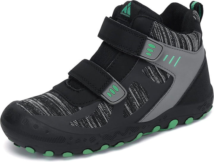 Mishansha Kinder Wanderschuhe Rutschfest Leicht Trekking Wanderstiefel für Jungen Mädchen Gr.24-38 T