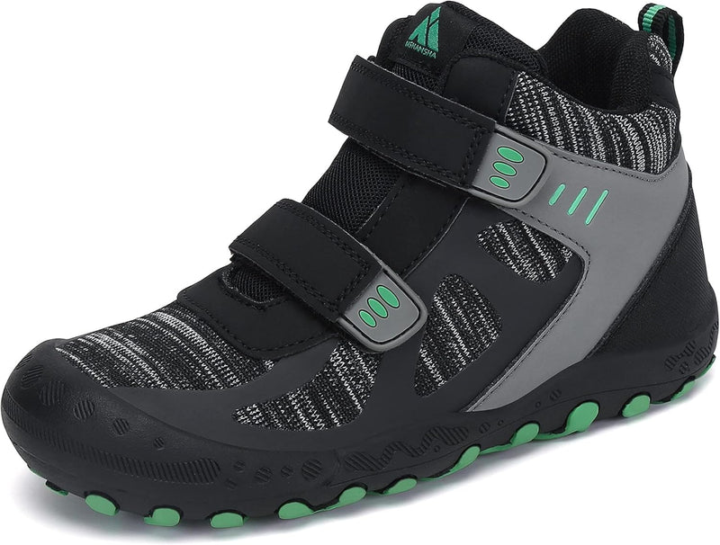 Mishansha Kinder Wanderschuhe Rutschfest Leicht Trekking Wanderstiefel für Jungen Mädchen Gr.24-38 T