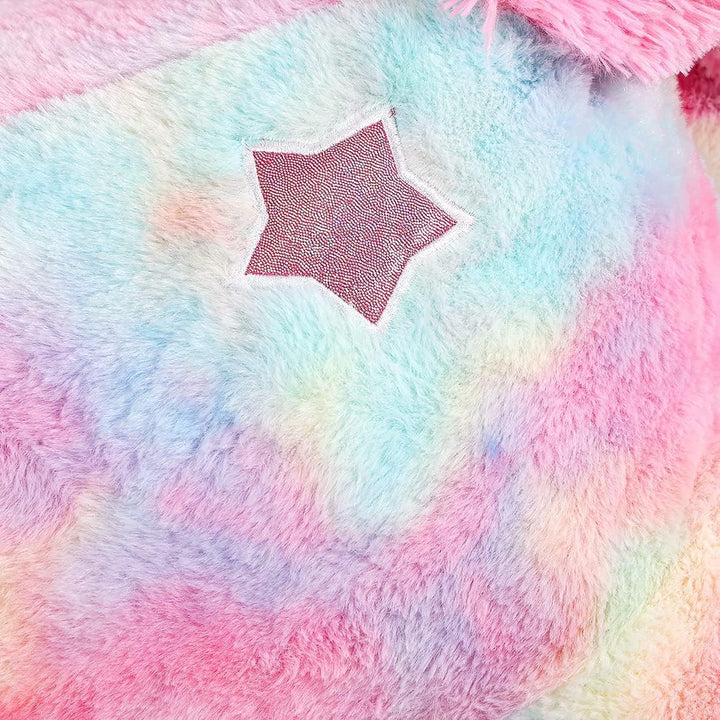 Yeqivo Riesen Einhorn Spielzeug Plüsch Grosses Regenbogen Lila Einhorn Kuscheltier Schöne Einhorn Ge