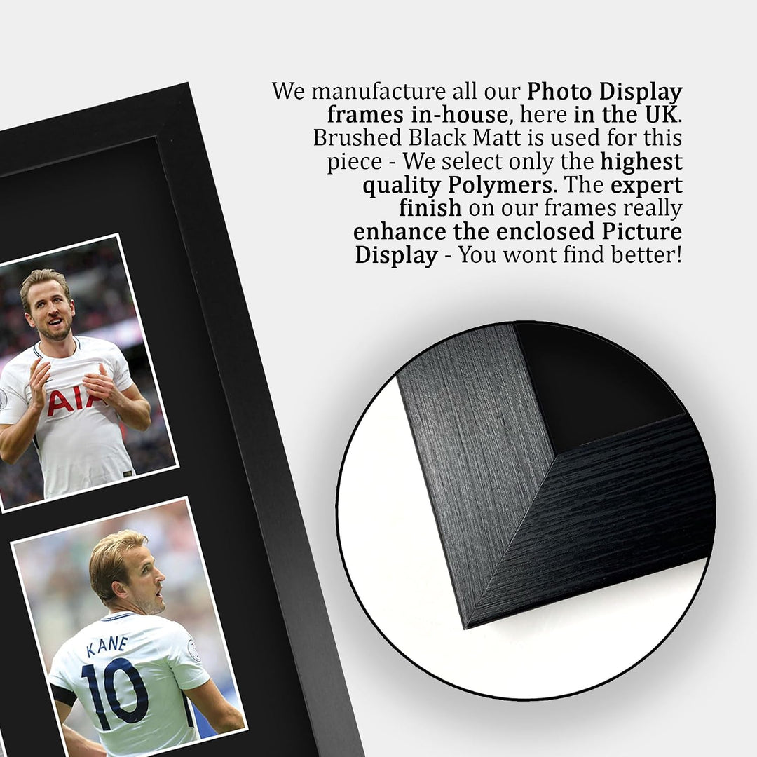 HWC Trading Harry Kane A3 Gerahmte Signiert Gedruckt Autogramme Bild Druck-Fotoanzeige Geschenk Für