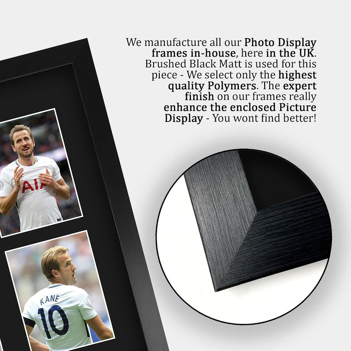 HWC Trading Harry Kane A3 Gerahmte Signiert Gedruckt Autogramme Bild Druck-Fotoanzeige Geschenk Für