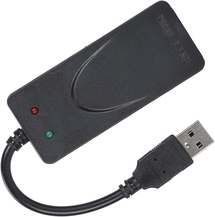 Externe Hardware, USB 56K Externes DFÜ Fax, Datenmodem, Zwei RJ11 Anschlüsse, Unterstützen Anrufer I