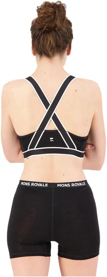 Mons Royale Damen BH Stella X XS Schwarz, XS Schwarz