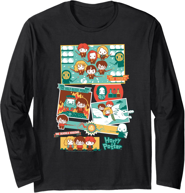 Harry Potter Story Telling Charms Langarmshirt