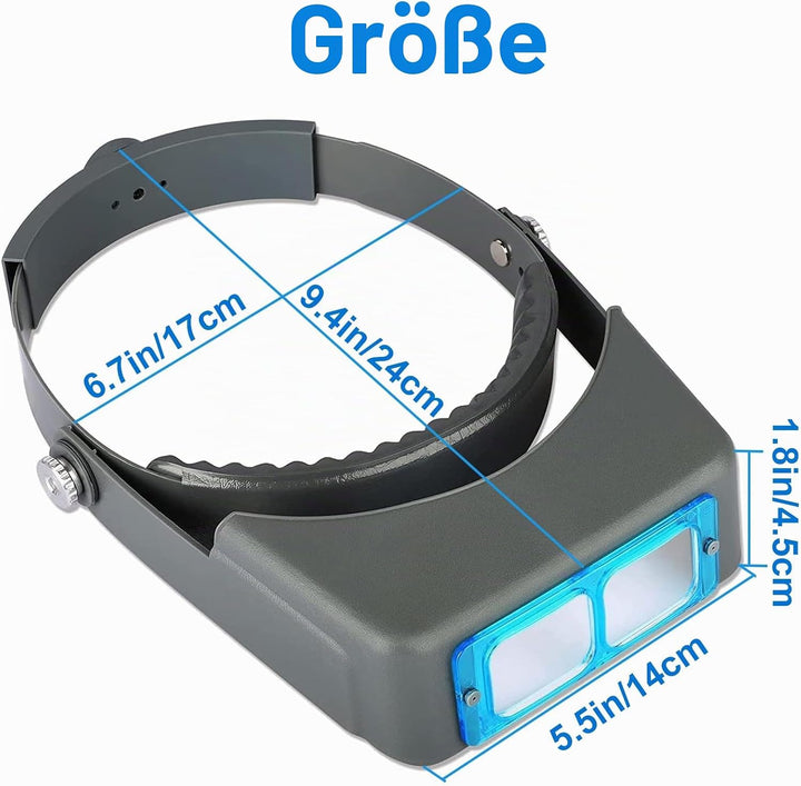 Headband Magnifier Glasses 30*20*5, 30*20*5