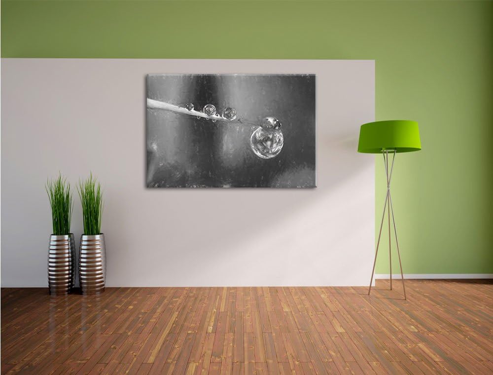 Pixxprint Marienkäfer als Leinwandbild/Grösse: 100x70 cm/Wandbild/Kunstdruck/fertig bespannt, 100x70