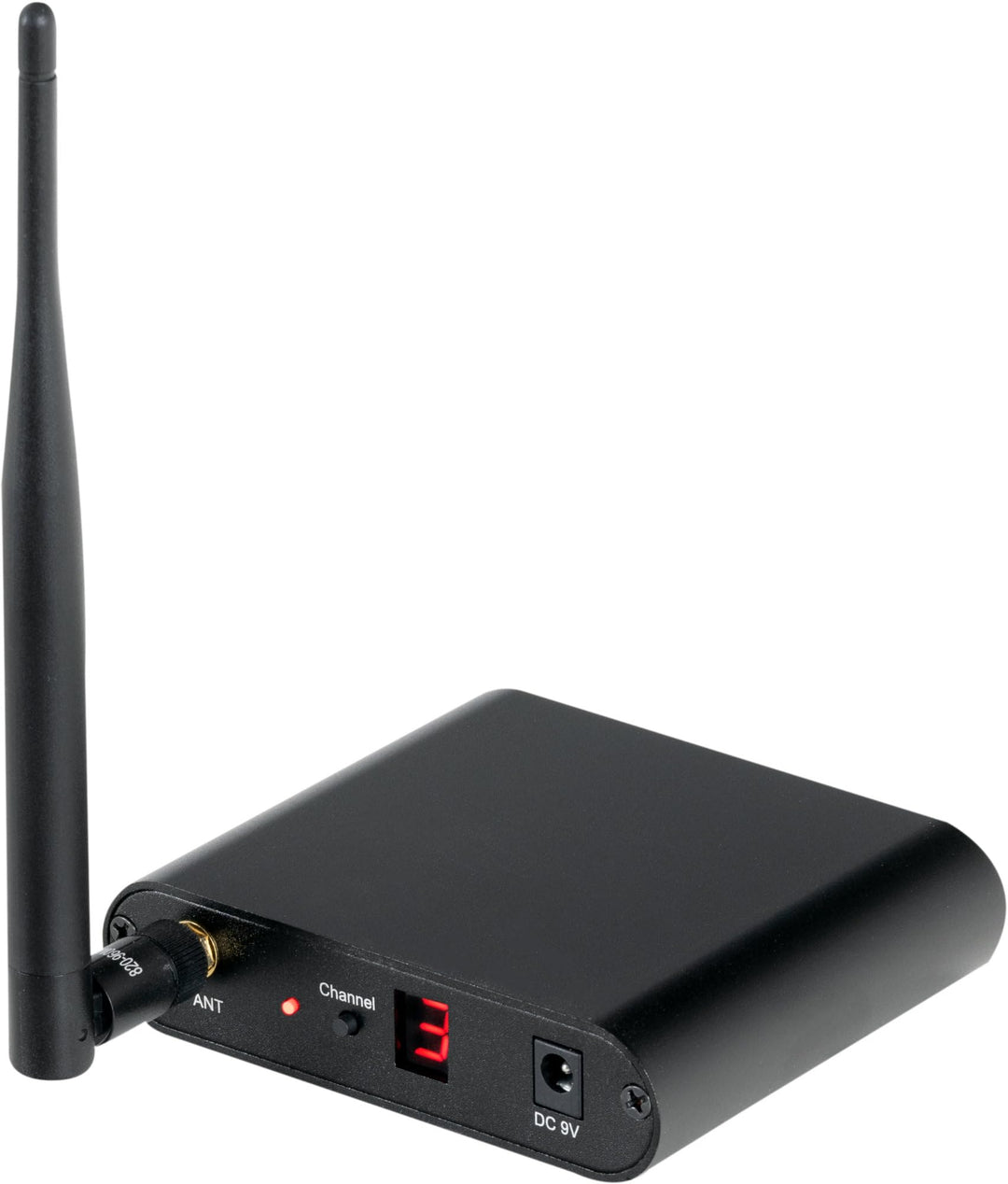 Beatfoxx SDT-40 Silent Disco V2 Sender - UHF Stereo-Transmitter - 3 Kanäle - Über 150 m Reichweite -
