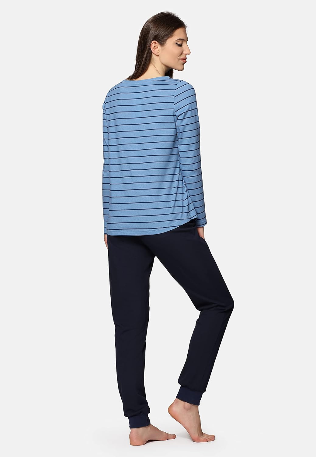 Bellivalini Damen Schlafanzug BLV50-166 S Ozean Navy, S Ozean Navy