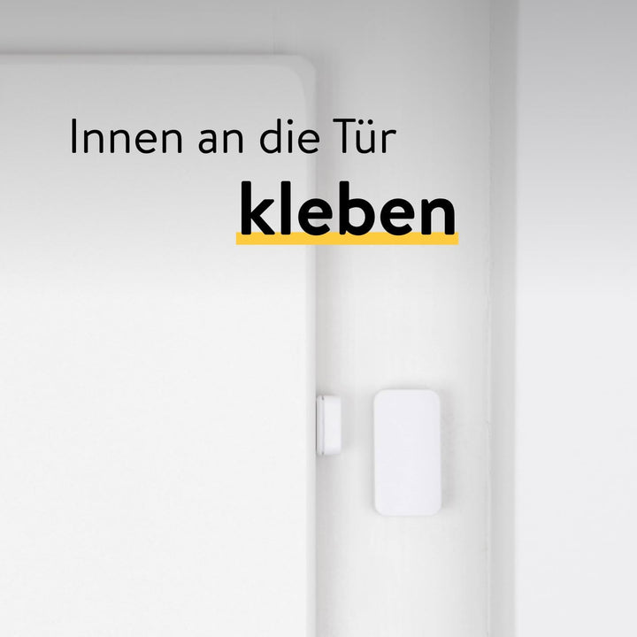 Nuki Door Sensor, Türsensor für Nuki Smart Lock, Mitteilungen (Tür offen, geschlossen) aus der Ferne