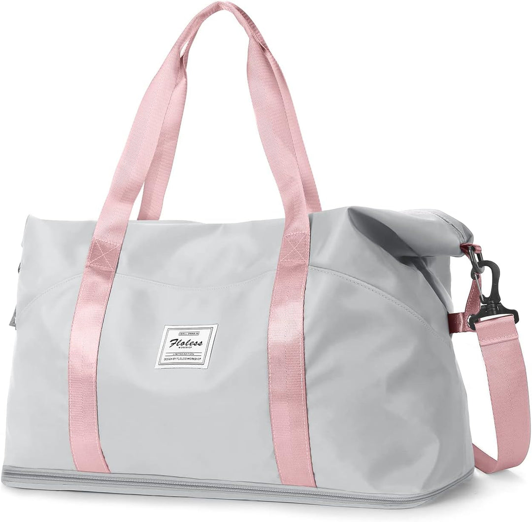 Reisetasche Damen Sporttasche 40x20x25 Ryanair Handgepäck Tasche Weekender Bag Schwimmtasche Wasserd