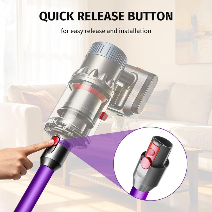 Verlängerungsrohr Kompatibel mit Dyson V12, V10 Stabstaubsauger | 74cm Elektrisches Saugrohr, Ersatz