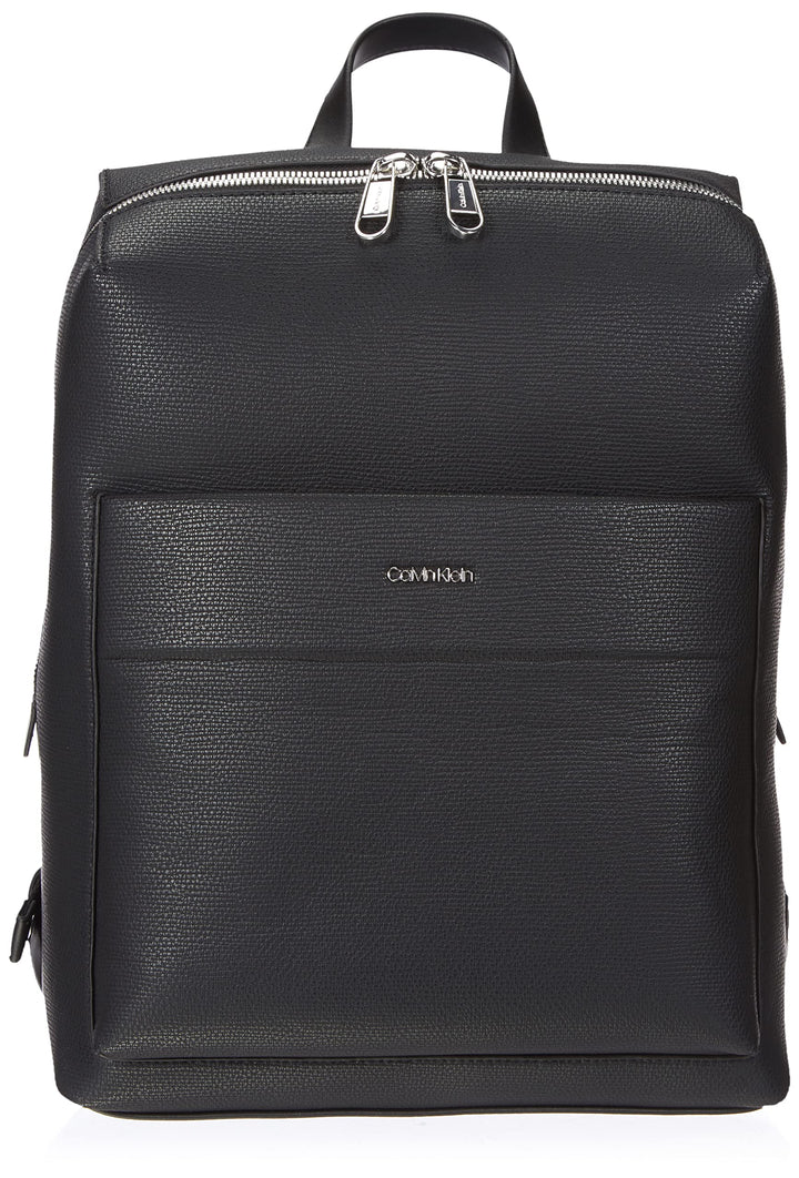 Calvin Klein Herren Minimalism Squared Bp Rucksack, Ck Schwarz