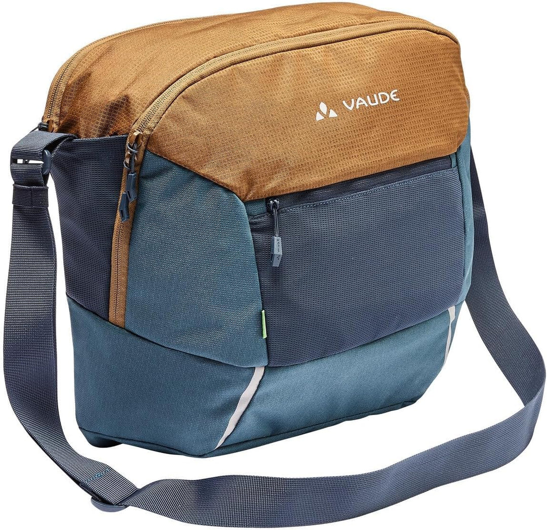 VAUDE Unisex Cycle Messenger M Fahrradtaschen Einheitsgrösse Baltic Sea/Umbra, Einheitsgrösse Baltic