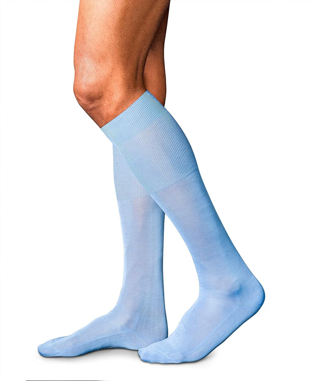 FALKE Herren No. 9 Kniestrümpfe atmungsaktive Baumwolle hochwertig seidiger Glanz elegant verstärkte