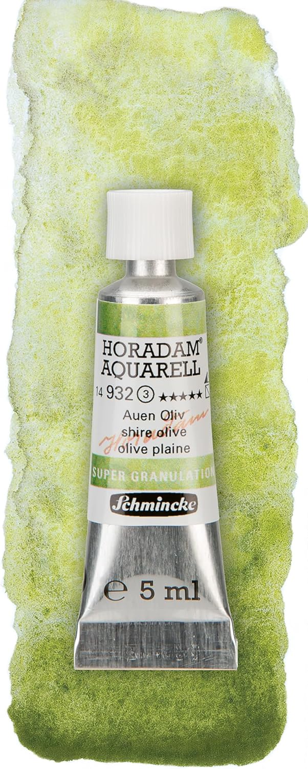 Schmincke – HORADAM® AQUARELL, Super Granulation Trio Aue, 5 ml Tuben, 74 619 097, Kartonset, sehr s