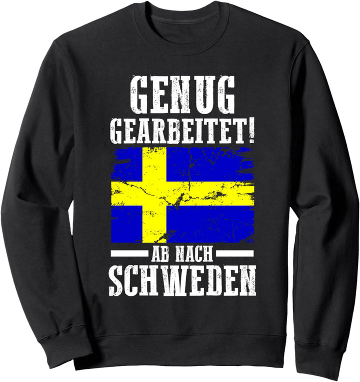 Skandinavien Urlaub Schwede Schweden Sweatshirt