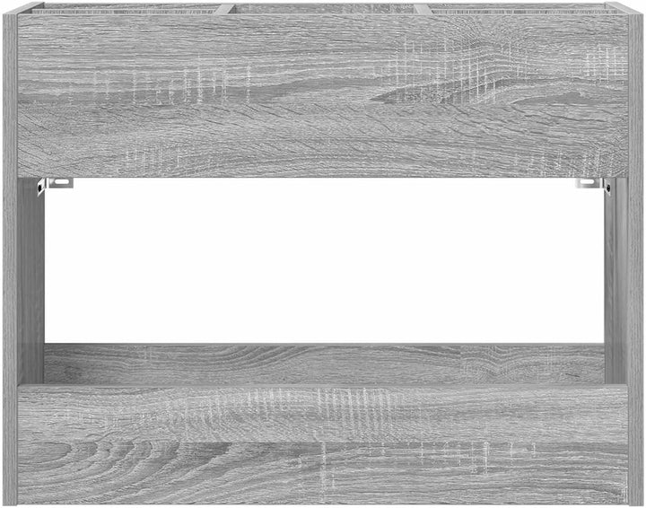 vidaXL Sonnenschirmhalter Graues Sonoma 65 x 24 x 50 cm Holzwerkstoff, Stylischer Halter, moderner R