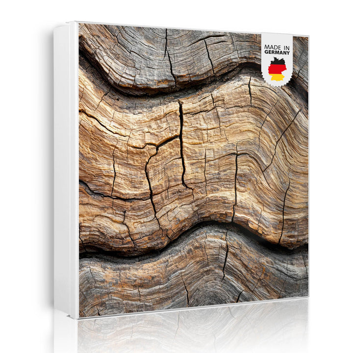 banjado Grosser Schlüsselkasten Glas - Schlüsselbox 30x30cm mit 50 Haken - Schlüsselkasten modern fü