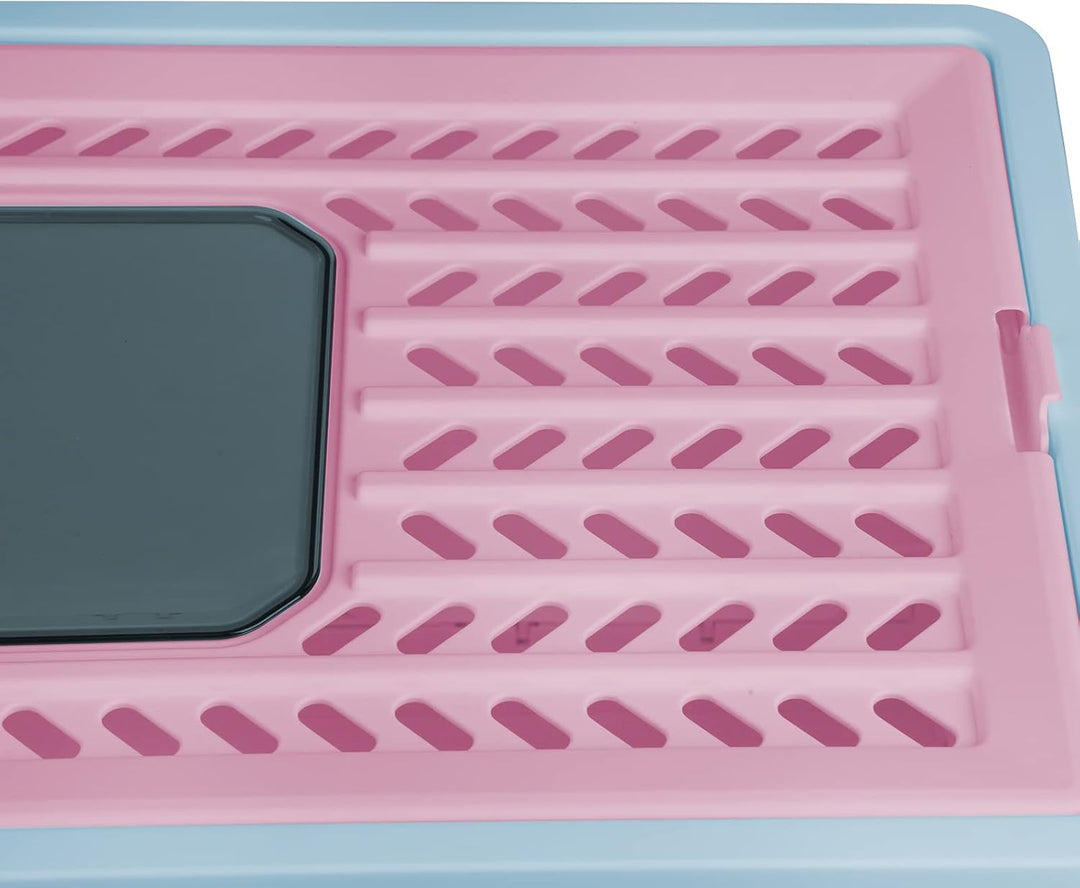 Vollständig Geschlossene Katzentoilette mit Deckel Schubladentyp Desodorierende Cat Litter Box Gross