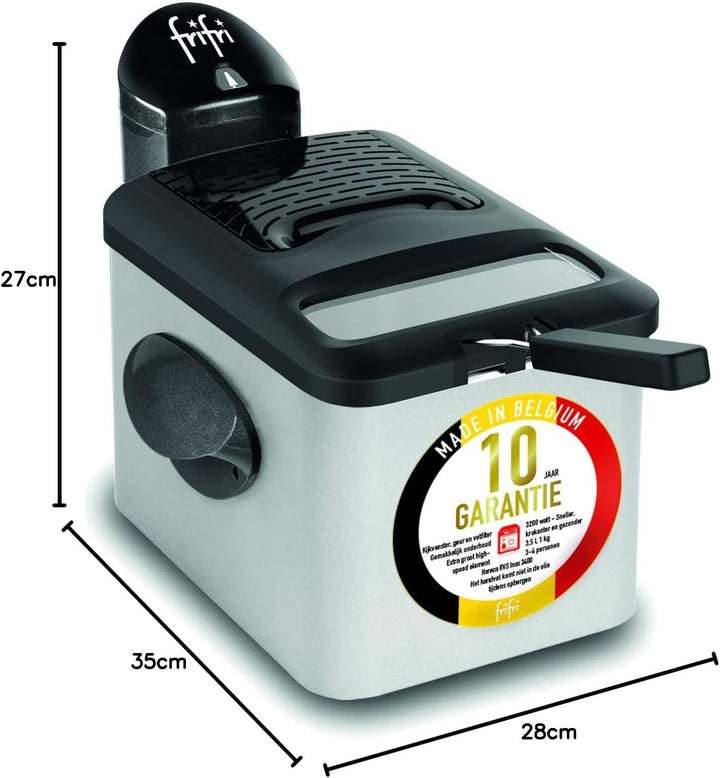Frifri 3528DuoFil 1905 Duo Fil Pro Design Fritteuse