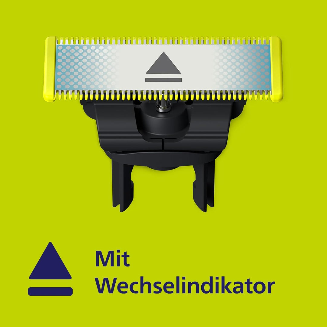 Philips OneBlade First Shave Klingen, passend für alle OneBlade und OneBlade Pro Modelle, für besond