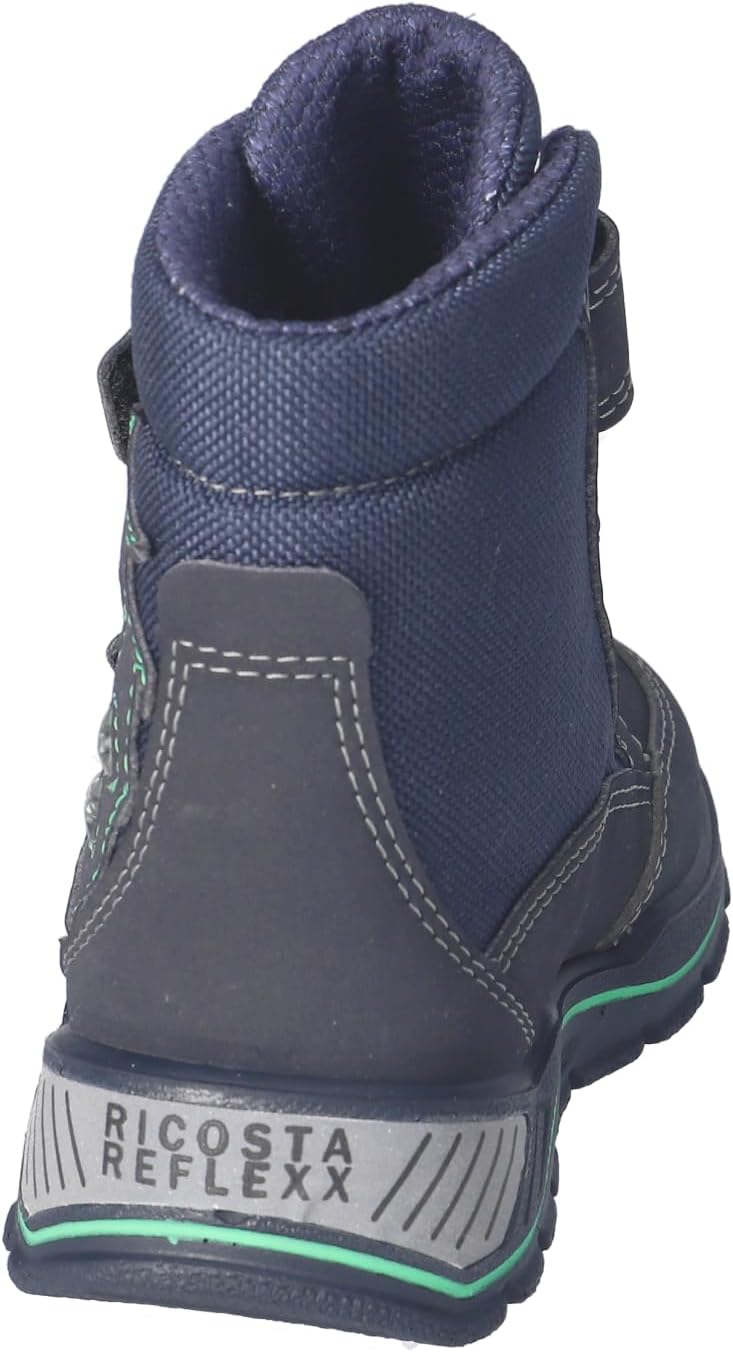 RICOSTA Jungen Winterstiefel GRISU, Kinder Boots, Weite: Weit, lose Einlage, Sympatex, Blinklicht 26