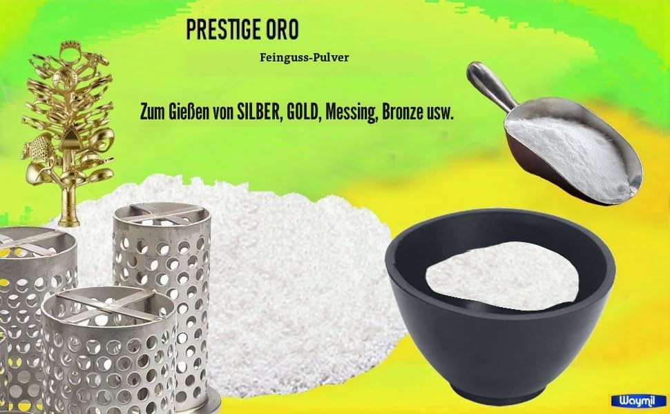 Premium Jewelry Making Casting Powder Lost Wax Investment Powder 2,3 kg