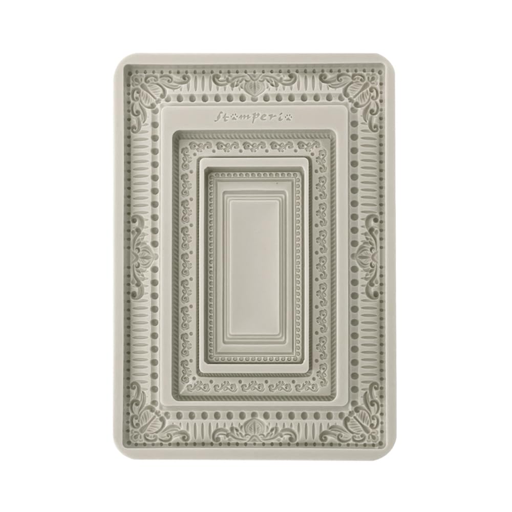 Stamperia - Silicon Mould A5 for Scrapbooking, Bullet Journals and More, Non-Stick, Suitable for Air