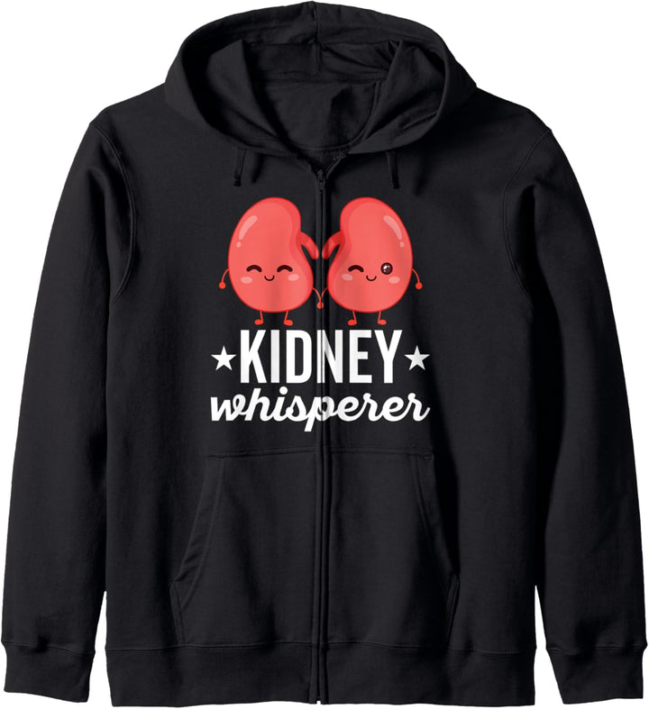 Funny Kidney Patient Dialysis Tech Nurse - Kidney Whisperer Kapuzenjacke