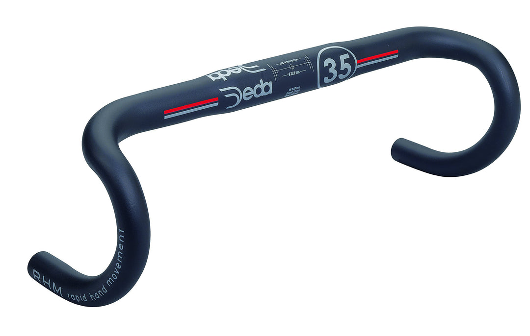 DEDA-ELEMENTI Unisex-Youth Lenker 35" ALLE.46CM MATT SCHW