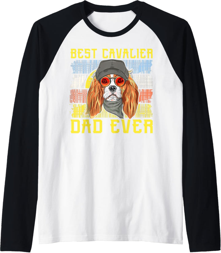 Best Cavalier Dad Ever Raglan