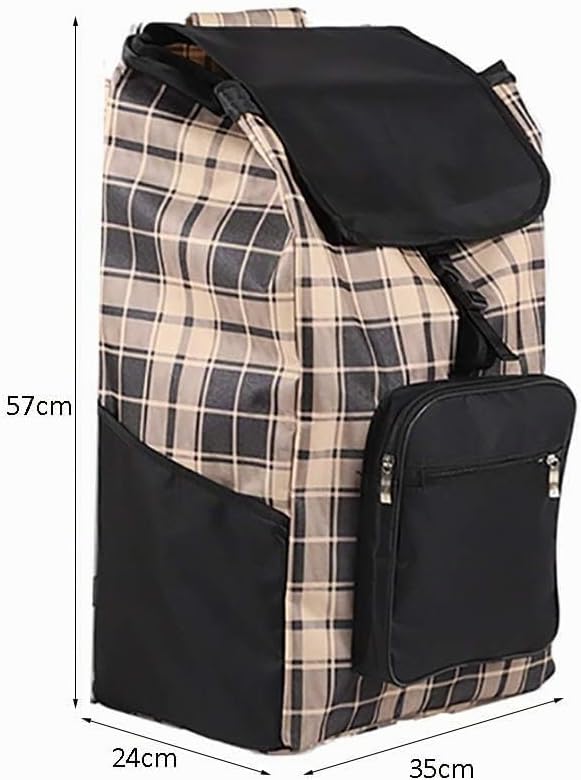 Faltbare Einkaufstasche Warenkorb Ersatztasche Warenkorb 45L Tasche mit Reissverschlusstasche Ersatz