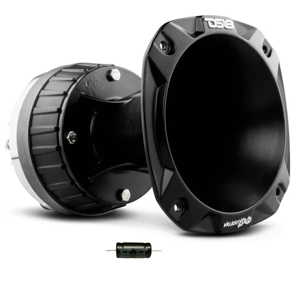 KIT Set FÜR DS18 PRO-DKH1X 1 Kompressionstreiber mit 16,2 x 16,2 cm Quadrathorn, 320 Watt rms 640 Wa