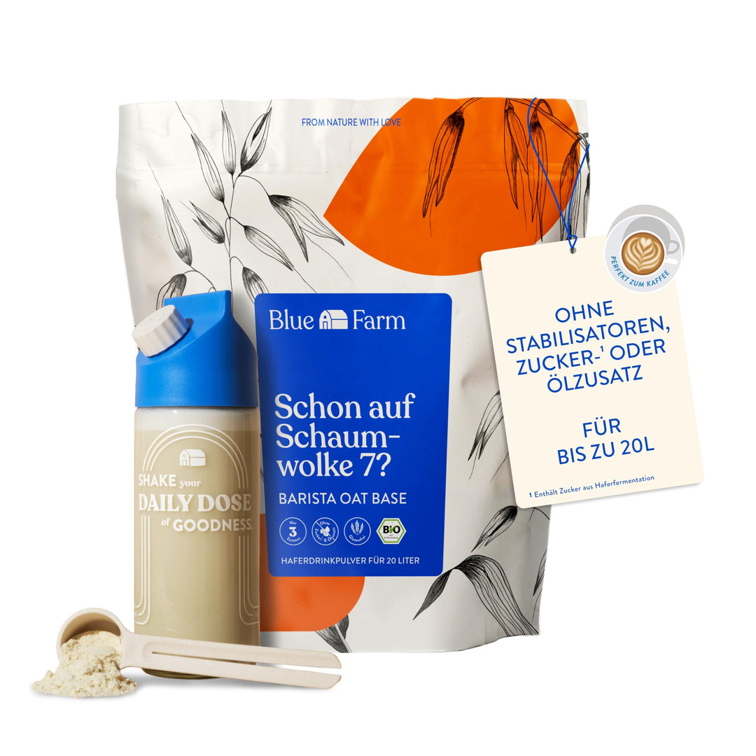 Starter Kit Deluxe Barista mit Barista Oat Base, Mixflasche und Dosierlöffel (zum Vorteilspreis) (20