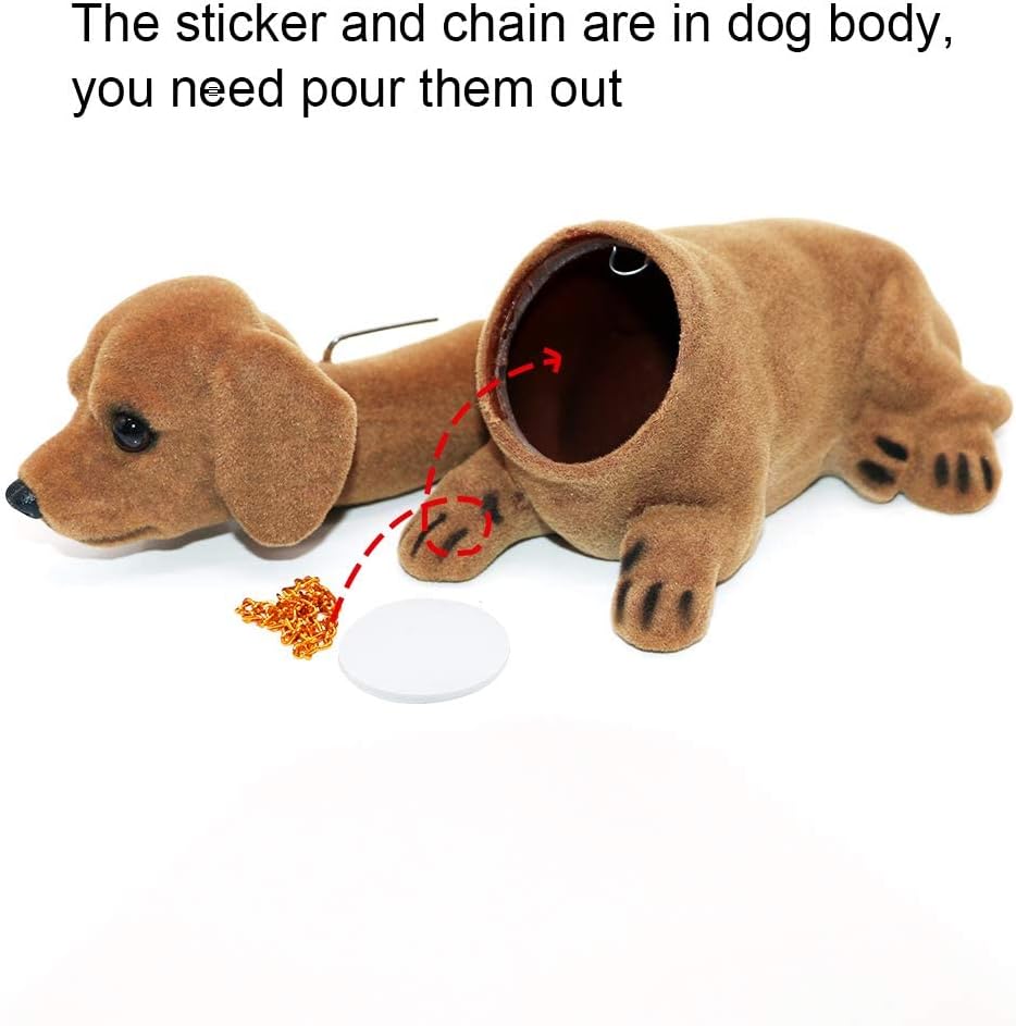 MonLiya Nette Nicken Schütteln Kopf Hund Verzierungen Wackelhund Auto-Innendekoration Ornament Statu