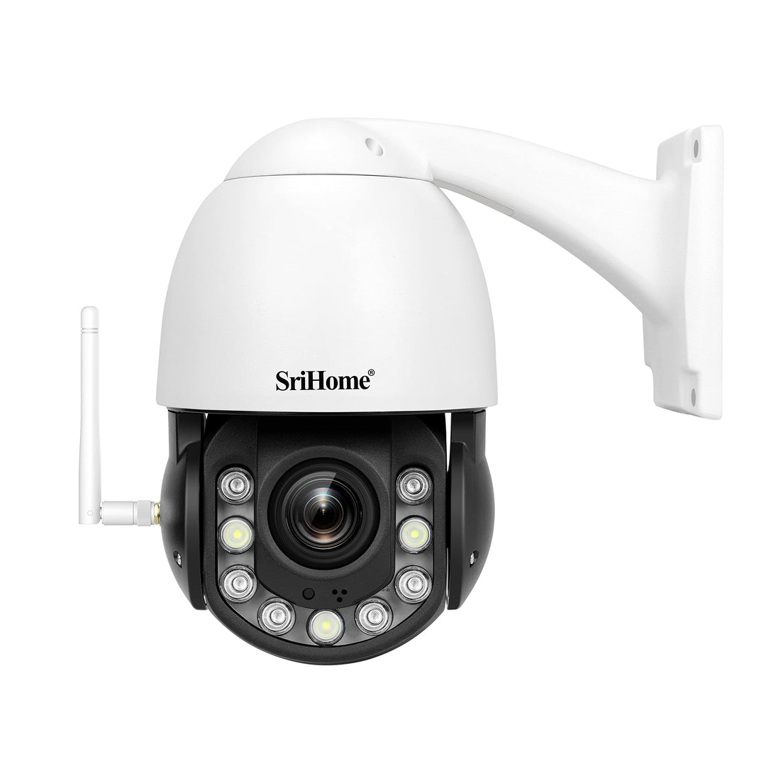 Srihome SH040 Speed Dome 5 Megapixel Zoom 20x Audio Zwei-Wege Starlight SD Karte WiFi