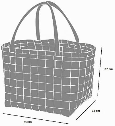Handed By Handgewebt Paris shopper Tasche Mehrfarbig