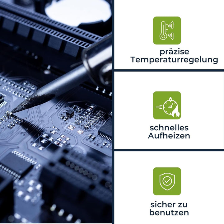 VELLEMAN - VTSSC40N Lötstation digital 48 W +150 bis +450 °C 420165