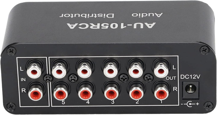 Bidirektionaler Audio-Umschalter, 5-Wege-Stereo-L/R-Tonkanal Bidirektionaler Audio-Umschalter, High-