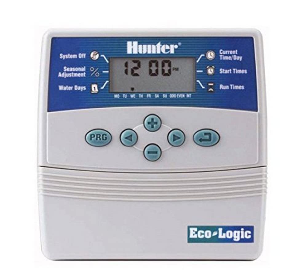Hunter Beregnungscomputer, Eco Logic 401i, grau, 28 x 18 x 8 cm, NA335 Eco Logic 401i, 4 Stationen,