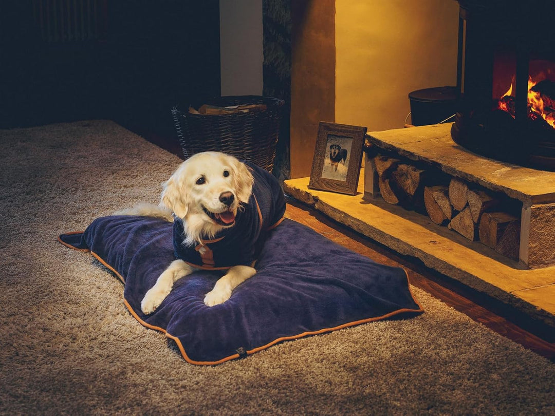 Lucky Paws® Hundehandtuch - luxuriöse 600g/m, 140x80cm XL Hundehandtuch extra saugfähig - trocknet s