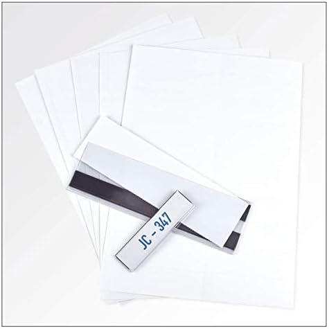 Perforierte Etiketten 100x55 mm - für Etikettenhalter 100x57 mm - zum selber drucken auf Din A4 Böge