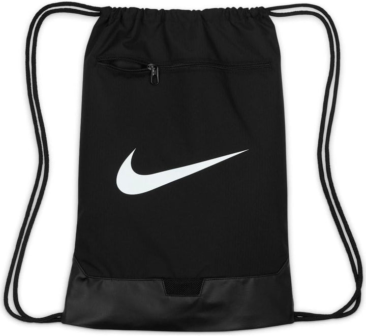 Nike Drawstring Sporttaschen 9.5 (18L), Black/Black/White One size, Einheitsgrösse Black/Black/White