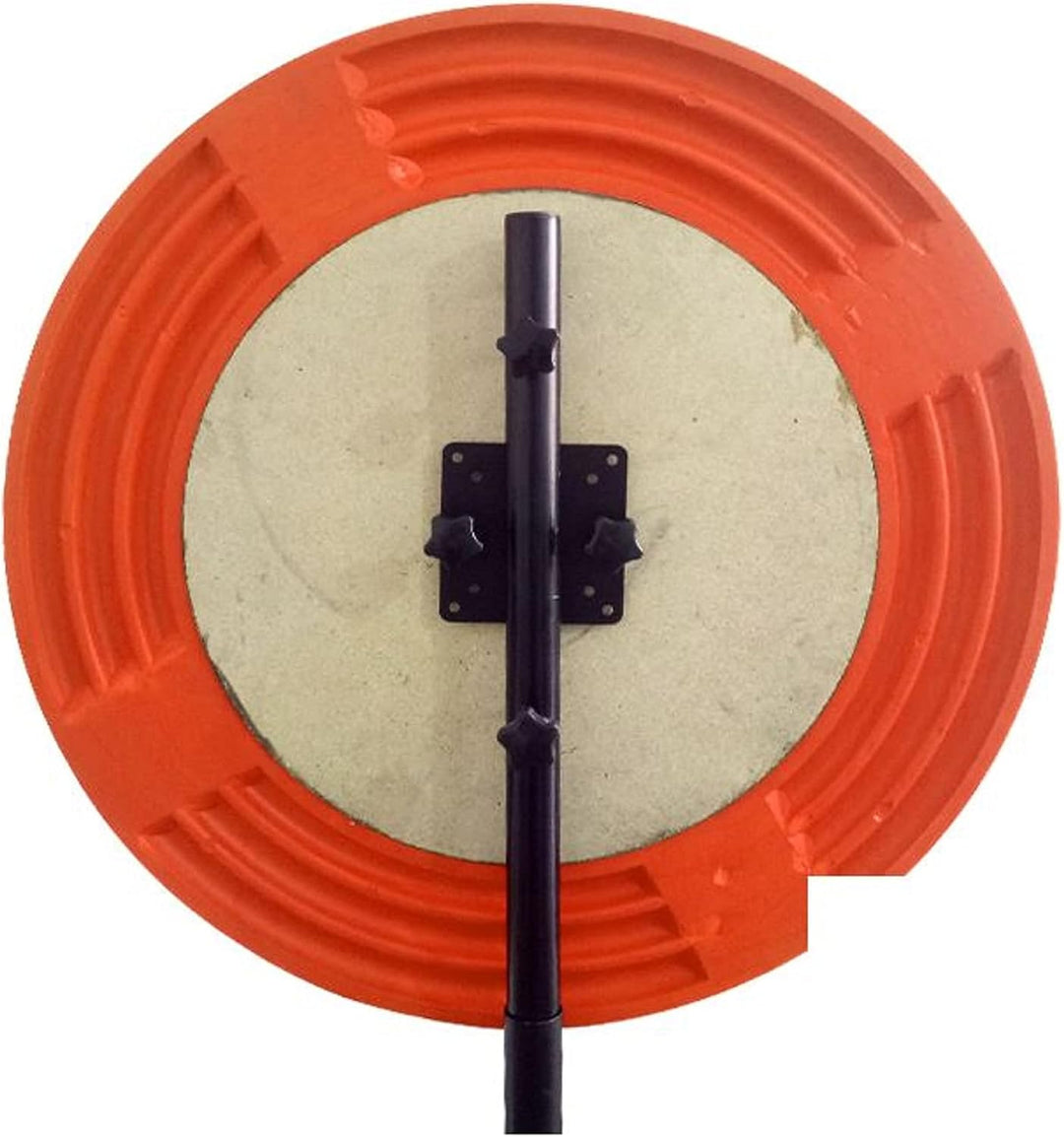Tosol Dart mobiler Dartständer, Surround Auffangring, Dartscheibe und Dartpfeile Schwarz, Schwarz