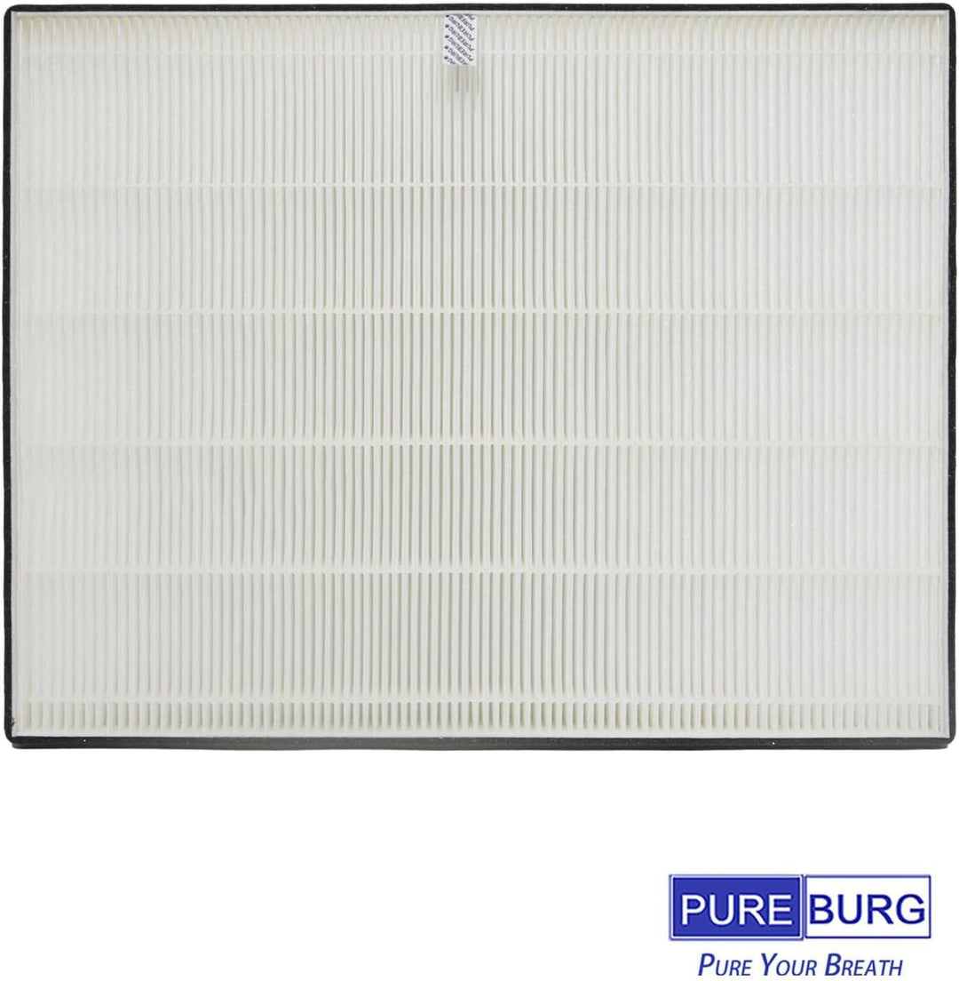 PUREBURG Ersatzfilter-Set kompatibel mit IKEA STARKVIND & STARKVIND Tisch-Luftreiniger, H13 HEPA Akt