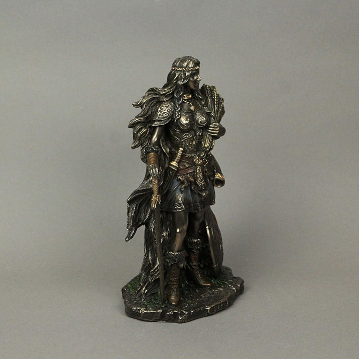 Veronese Design 21,6 cm Lady SIF Die nordische Göttin der Erde und Familie, Kunstharz-Skulptur, bron