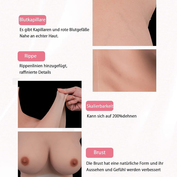 CYOMI 8th Generation Silikon Brüste Brustformen Realistisch Brustplatten für Crossdresser Transgende
