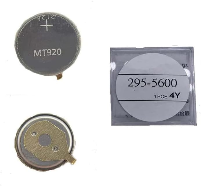 FURFURAKKU 295-5600 MT920 Ersatz Akku Kompatibel mit Eco Drive 7821 7821A 7828 7828A 7871 7871A 7873